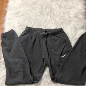 Gray Cuffed Nike Sweatpants Used Size Small